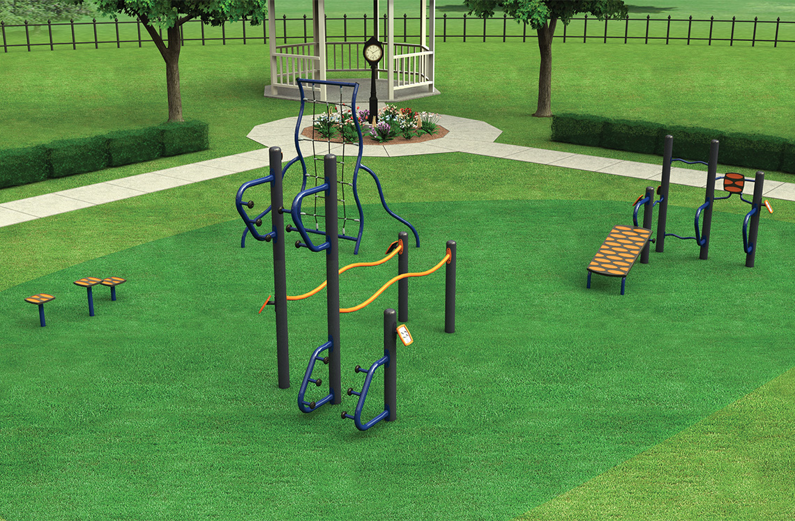 Outdoor Fitness Equipment For Parks & Playgrounds - Playground Specialists