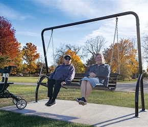 Burke Studio Collection™ Swinging Bench